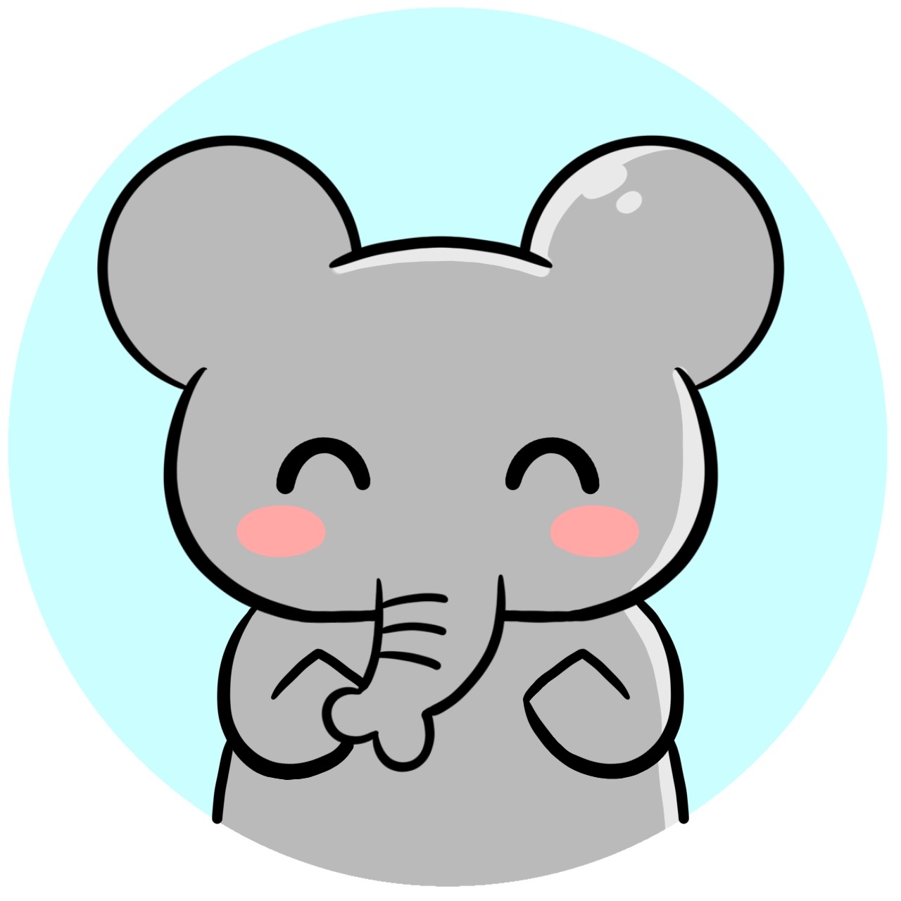 こまったゾウくん